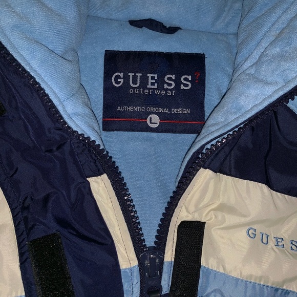 Vintage Guess Heavy Coat - Picture 3 of 8